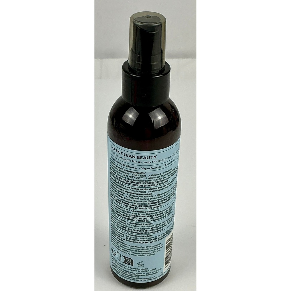 HASK Argan Oil 5-in-1 Leave-In Spray Repairing Vegan No Sulfates 6 oz - Picture 2 of 4